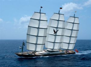 Clipper in full sail