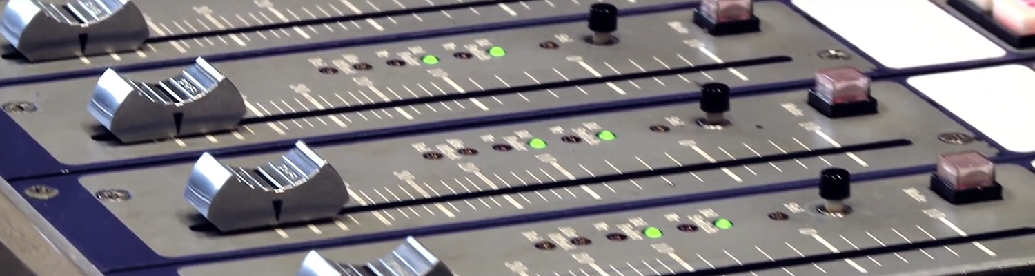 Focusrite console faders