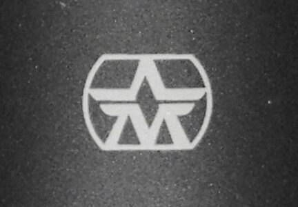 Aston Microphone detail - logo Photo by Louis Radley